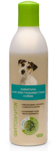 Фитоэлита шампунь для жесткошерстных собак