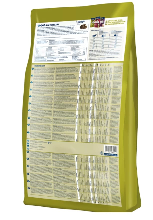 Каталог Сухой корм для собак HAPPY DOG Supreme Mini Neuseeland для собак