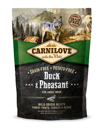 Каталог Сухой корм для собак Carnilove Duck & Pheasant forAdult (утка, фазан) для собак
