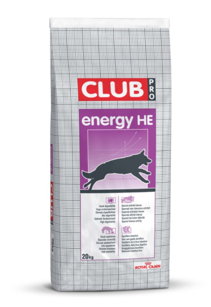 Еда для собак Сухой корм для собак Royal Canin Club Energy HE