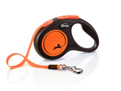 Поводок-рулетка Flexi Neon (лента)