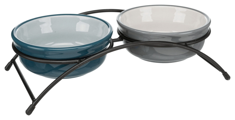 фото Миска керамическая для собак с подставкой TRIXIE Eat on Feet