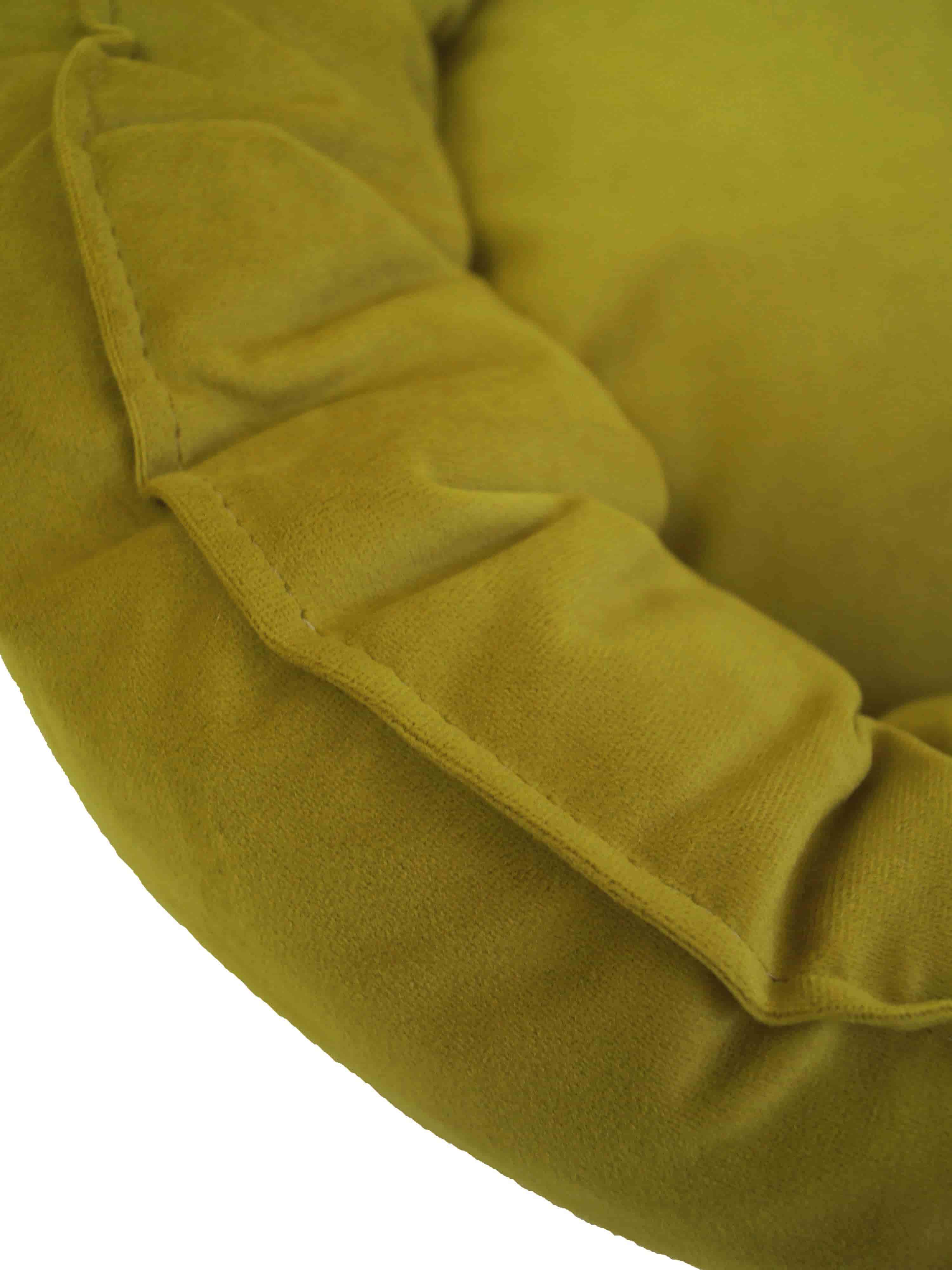 Лежанка круглая Тото9 (желтый)