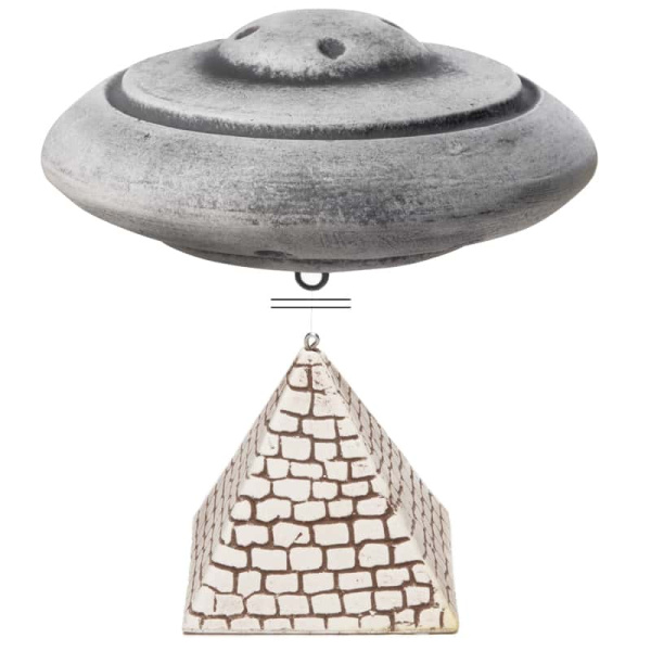 Грот парящий НЛО 105*105*40 мм (74024005)
