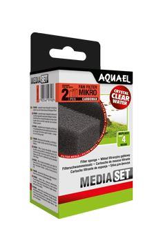 Наполнитель для фильтра Filtr.sponge FAN Micro Plus CARBO (2шт)