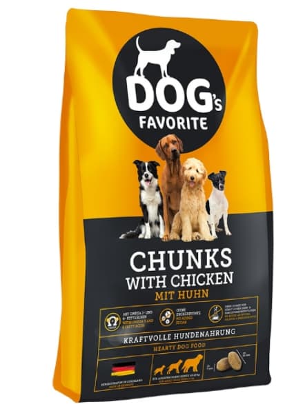 Каталог Сухой корм для собак Dog's Favorite Chunks (курица) для собак