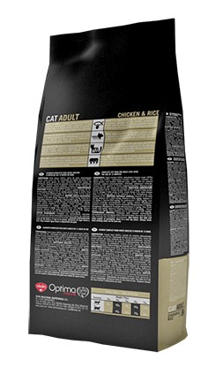 Сухой корм для кошек Optimanova Cat Adult Chicken Rice полнорационный корм для кота 