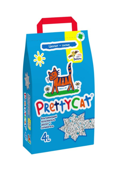 Наполнитель PrettyCat впитывающий глиняный "Aroma Fruit" с део-кристаллами