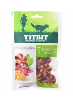 Помадка мясная с мясом ягнёнка "TiTBiT" "Золотая коллекция" 85 г (021408)