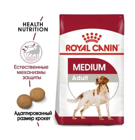 Питание для собак Сухой корм для собак Royal Canin Medium Adult
