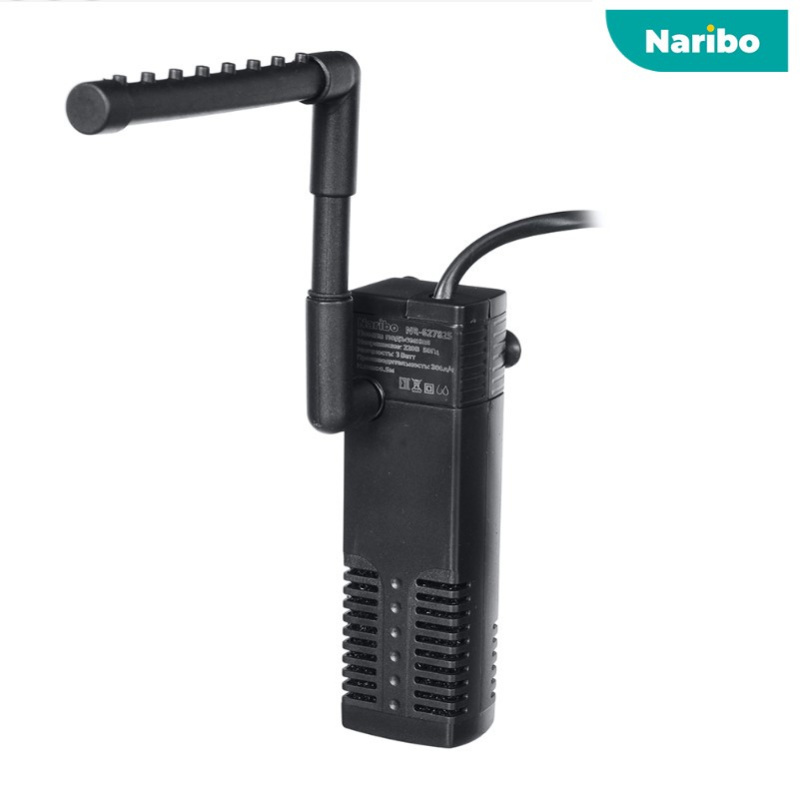 Фильтр внутренний Naribo 3Вт, 300 л/ч, h.max 0.5 м (15-30 л)
