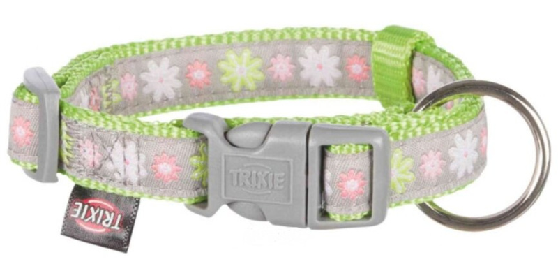 Ошейник для собак "TRIXIE" "Modern Art Collar Blooms" 15-21 см/10 мм