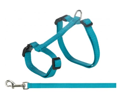 Набор для кошек "TRIXIE" шлея 34-57 см + поводок 1.2 м/13 мм (41960)