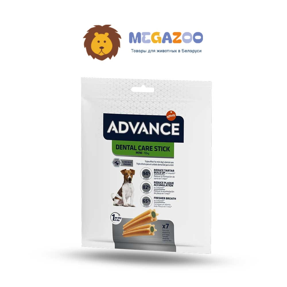 Лакомство для собак малых пород Advance Dental Care Stick Mini