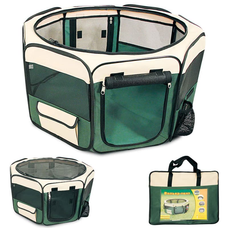 Тканевый вольер-тент для мелких собак и щенков TRIOL