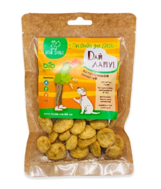 Витаминное печенье, крупное зерно БОБИК-СНОБИК (090101)