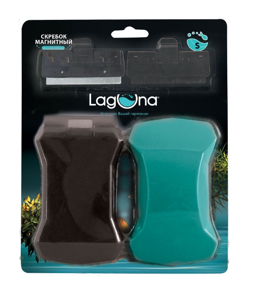 Магнитный скребок со сменными лезвиями Laguna 0303LA