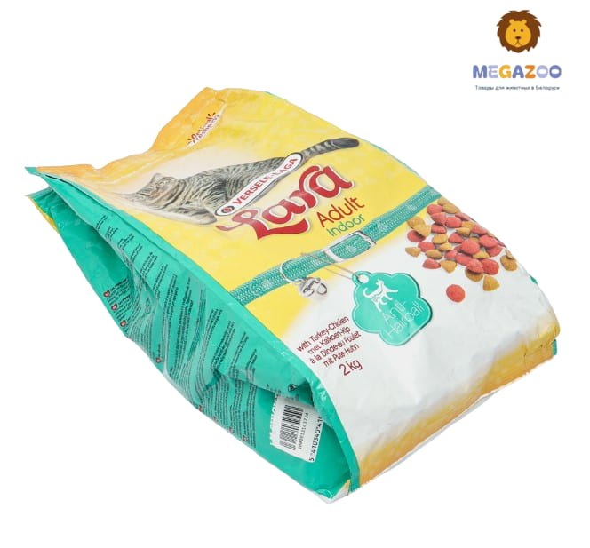 Сухой рацион для кошек LARA Indoor (курица)