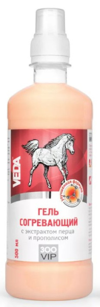 Veda Гель согревающий с экстрактом перца и прополиса