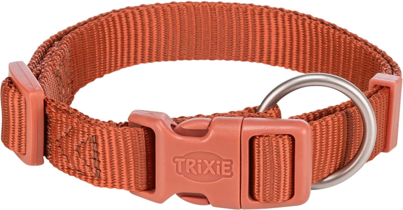 Ошейник для собак TRIXIE Premium Collar (красно-коричневый)