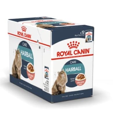 Влажное птание для кота Royal Canin Hairball Care в соусе