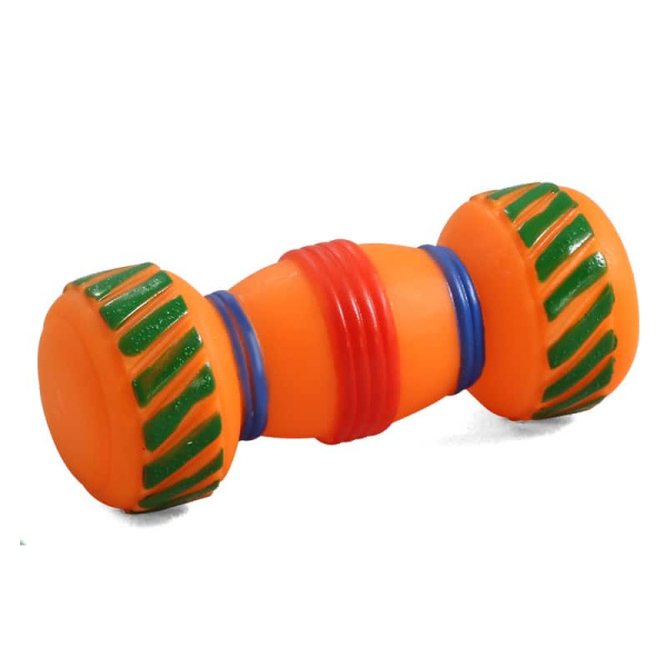 Игрушка для собак из винила TRIOL "Гантель-мини" (12101038)