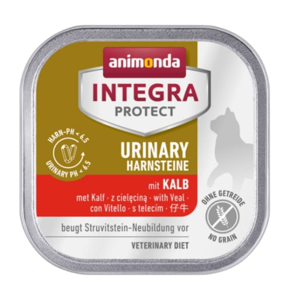 Консервированный корм Animonda Integra Protect Urinary Harnsteine Cat (телятина)