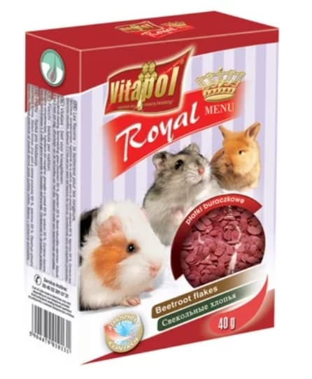 Свекольные хлопья для грызунов Vitapol Menu