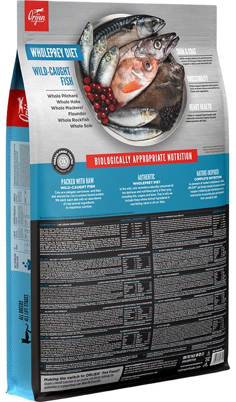 Корм для кошек всех возростов ORIJEN SIX FISH