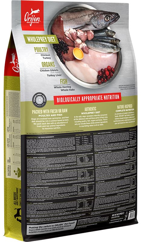 Каталог Сухой корм для собак ORIJEN SENIOR для собак