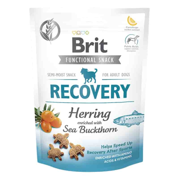 Каталог Лакомство для собак Brit Care Dog Functional Snack Recovery с селедкой 150 гр (111426) для собак