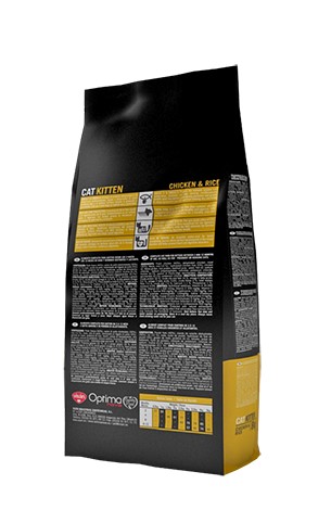 Сухой корм для котят Optimanova Kitten Chicken Rice сбалансированный корм для котят от2 до 12 мес