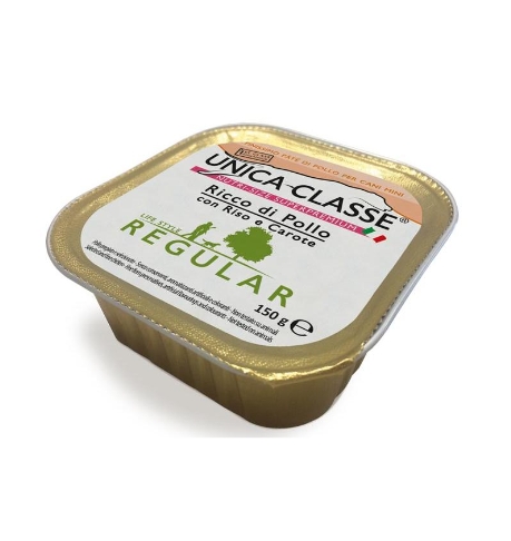 Пресервы для собак Unica Classe Regular Mini с курицей, рисом и морковью