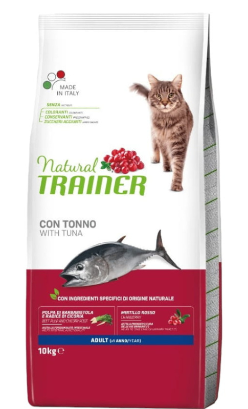 Сухой корм для кошек Natural Trainer Adult Cat (тунец)