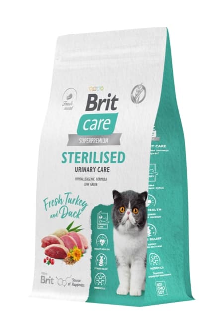 Сухой корм для кошек Brit Care Cat Sterilised Urinary Care