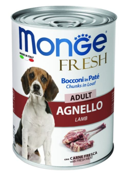 Консервы для собак Monge Fresh Dog Adult Lamb (ягненок)