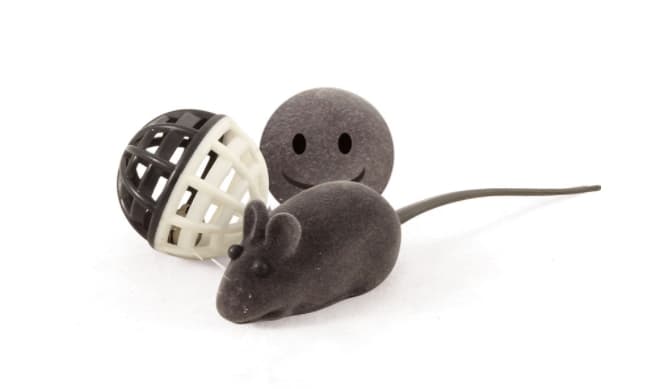 Набор игрушек для кошек 2 мяча, мышь XW7004 (22181048)