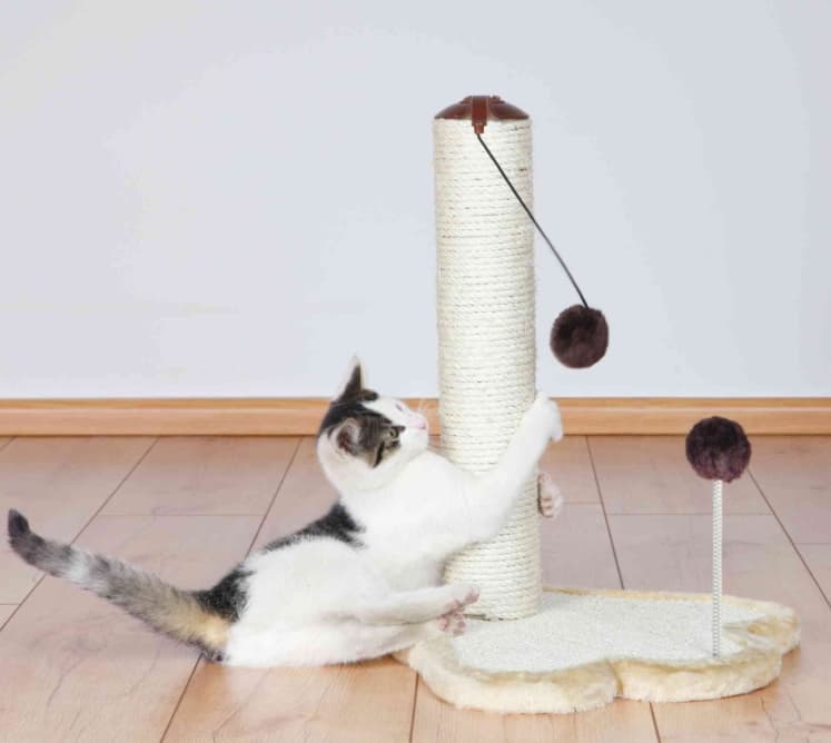 Когтеточка-столбик с мышкой и шариком TRIXIE 50 см (4295)