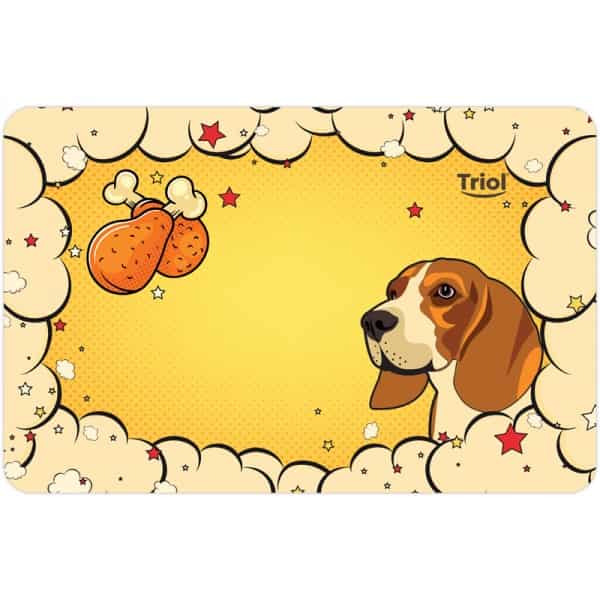 Коврик под миску для собак TRIOL «Собачка" (30211010)
