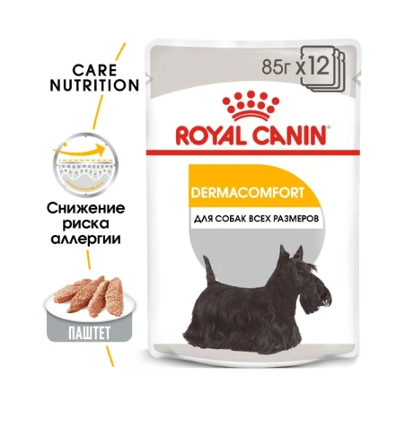 Паштет для собак Royal Canin Dermacomfort 