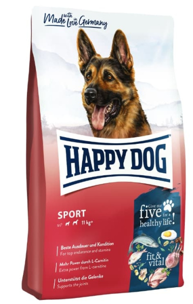 Каталог Сухой корм для собак HAPPY DOG Supreme Fit&Well Sport Adult 14 кг (60776) для собак
