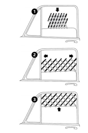 Вентиляционная решетка для автомобилей 30х110 см TRIXIE (13102)