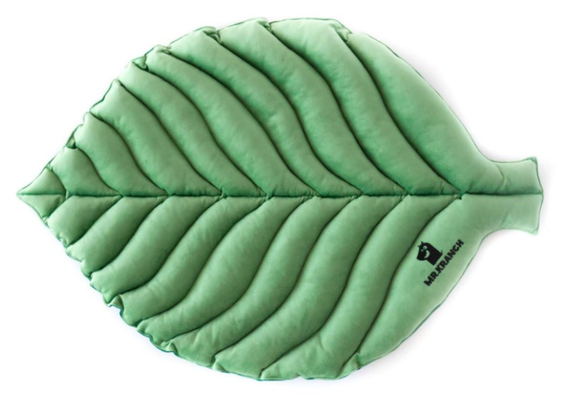 Лежанка Mr.Kranch для собак Листочек большая двусторонняя, размер 120х73х6см