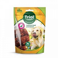 TRIOL PT07 Пикантные сосиски из утки для собак 70 гр (10171007)