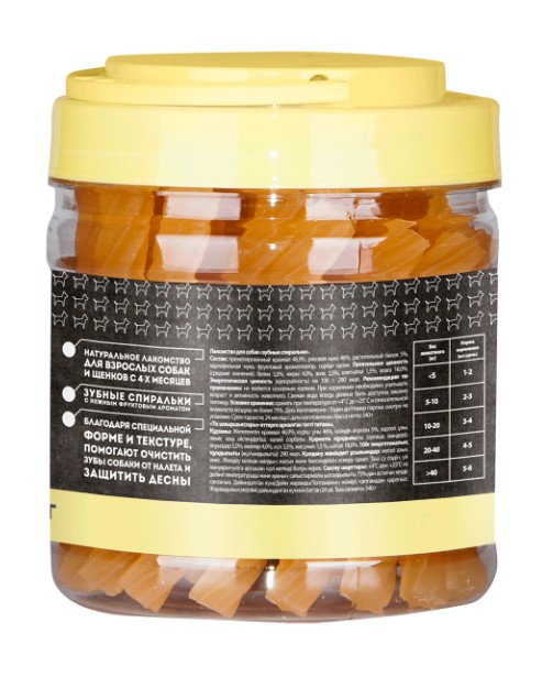 Мнямс лакомство для собак зубные спиральки