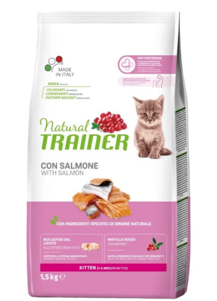 Еда для котят Trainer Natural Kitten (лосось)