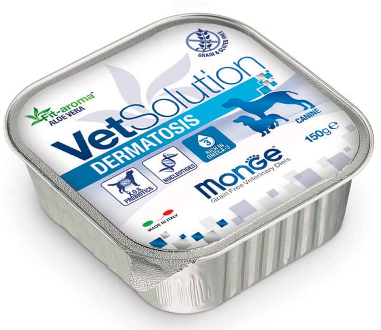 Диетический корм для собак Monge VetSolution Dermatosis Dog