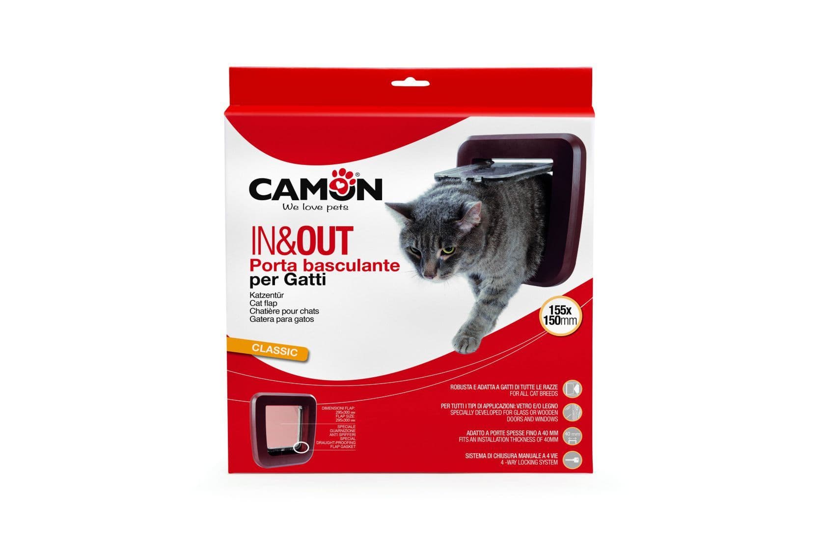 Откидная дверца CAMON 15.5*15 см (AX001/B)