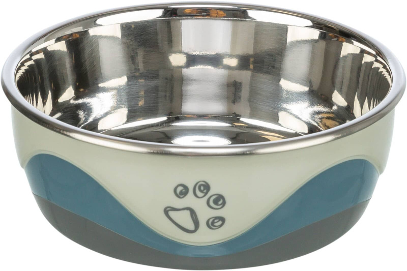 Миска металлическая для собак TRIXIE (косточка)
