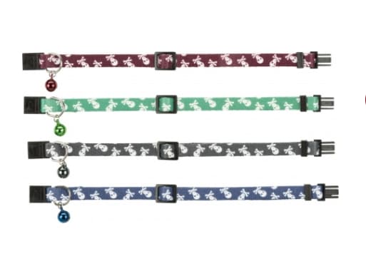 Ошейник для котят с рисунком и колокольчиком TRIXIE "Kitty Cat" (41904)